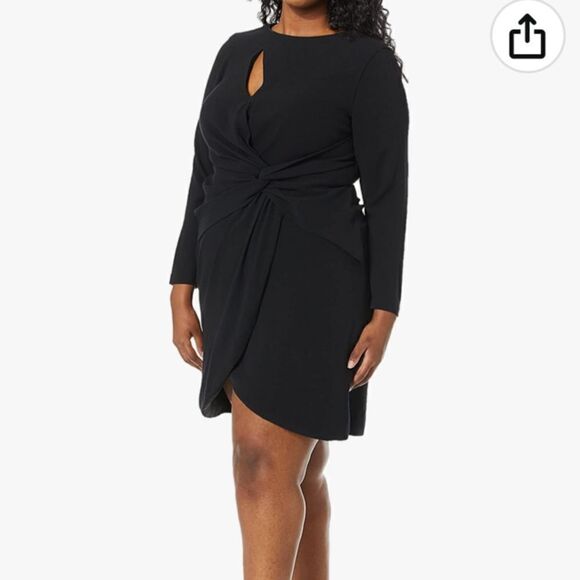 NWOT Dress the Population Plus Size Dress - Picture 1 of 9